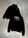 پک ۳ تای✅نیم زیپ zara مشکی 570/000