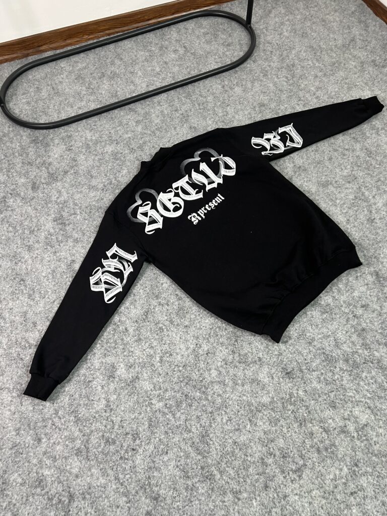 پک 3 تایی دورس یقه پهن پشت چاپ(مشکی)570/000