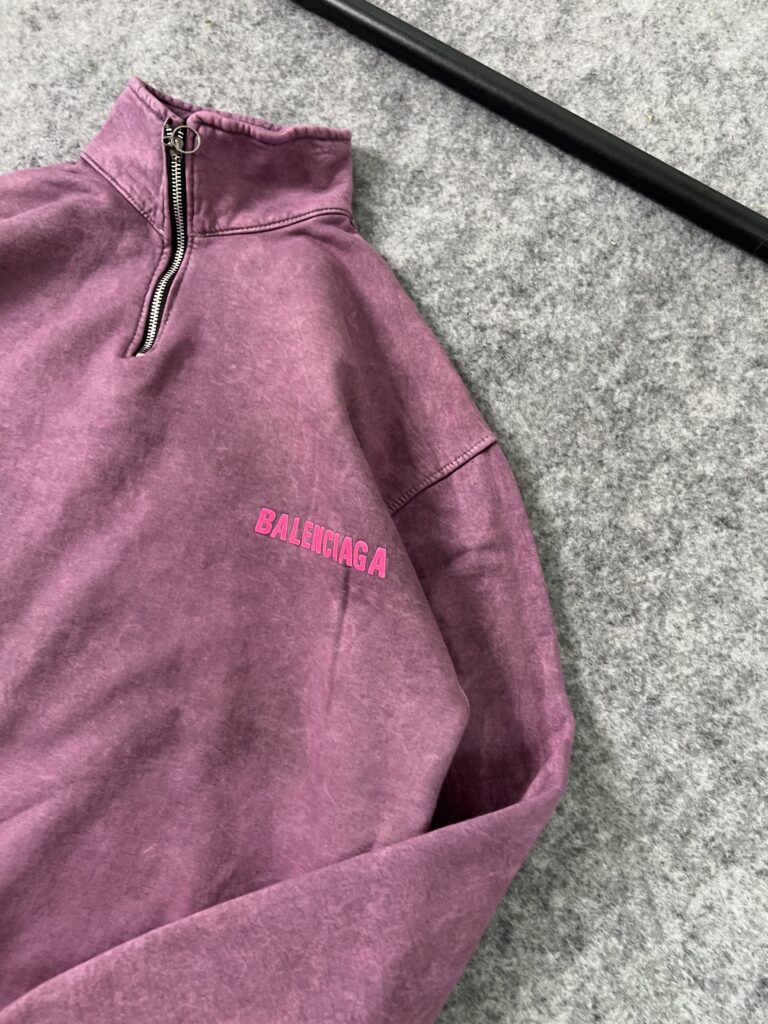 پک 3 تایی دورس نیم زیپ سنگشور بالنسیاگا(بنفش)570/000