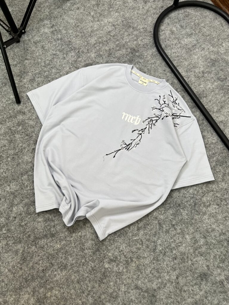 پک 4 تایی تیشرت گلدوزی شکوفه (طوسی)499/000