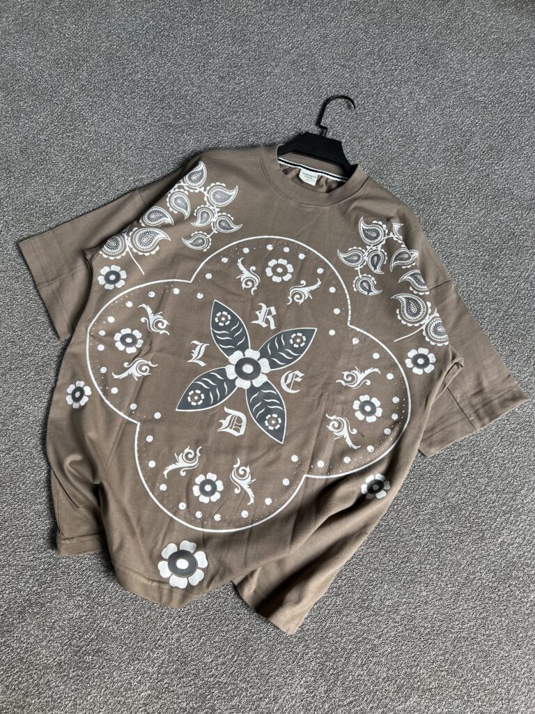 پک 3 تایی تیشرت ماکان نگین دار (قهوه ای) 499/000