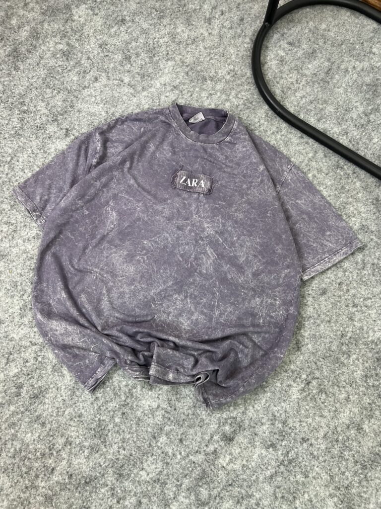 پک 4 تایی تیشرت سنگشور ZARA (طوسی تیره)650/000
