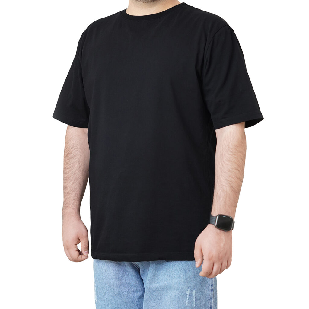 پک4 تایی تیشرت ساده (مشکی)385/000